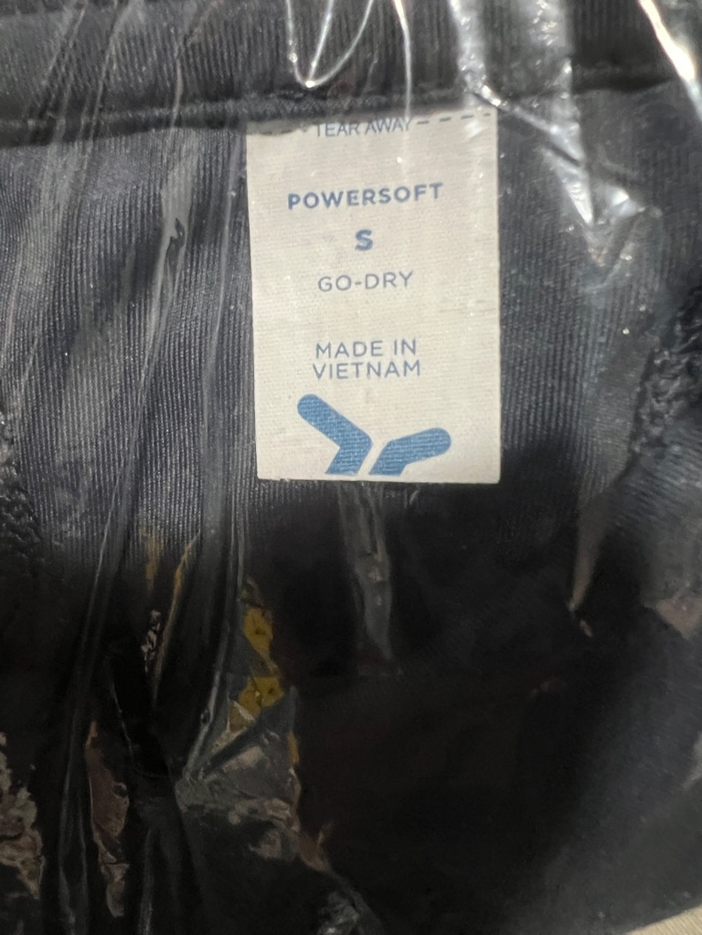 NWT Old Navy PowerSoft Crop Polo tank top Navy Blue & White - Picture 4 of 5